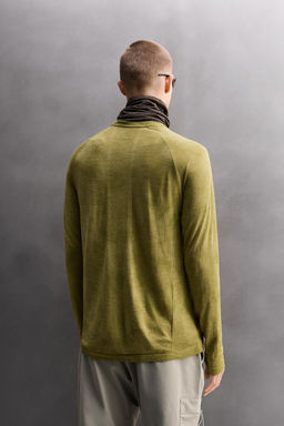 WOOL BLEND BASE LAYER T-SHIRT - Zara фото 15