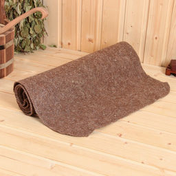 Лежак для бани Классический, войлок, темный, 150х50см - Добропаровъ фото 4