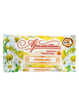 Цена за 5 шт. Мыло туалетное «Ароматное» Ромашка, 90 г