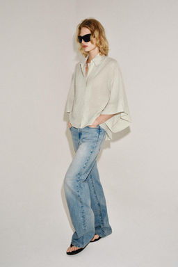 CAMISA CUADROS ZW COLLECTION / Beige