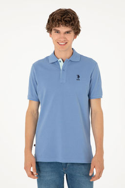 Мужская темно-синяя базовая футболка Неожиданная скидка в корзине - U.s. polo assn фото 3