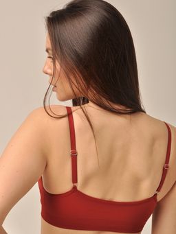 Топ на тонких регулируемых бретелях с чашечками - My фото 38