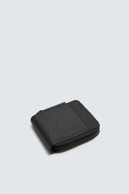 RUBBERISED WALLET WITH ZIP - Zara фото 2