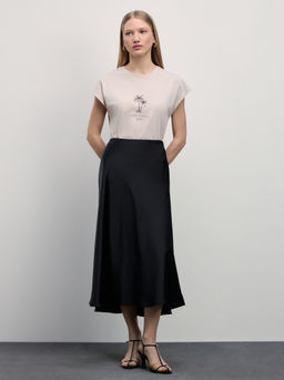 Футболка с принтом / Zarina  фото 2