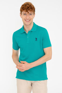U. S. Polo Assn / Мужская мятная базовая футболка