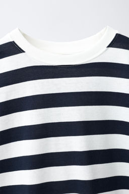 CAMISETA RAYAS / Azul / Blanco - Zara фото 5