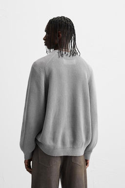TEXTURED RELAXED FIT SWEATER - Zara фото 11