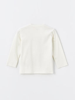 Bisiklet Yaka Uzun Kollu Paw Patrol Bask?l? Erkek Bebek Ti??rt - Waikiki фото 2