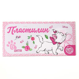 Пластилин 6 цветов 90 г Мари, Коты-аристократы - Disney фото 3