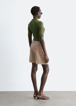 Pantalones cortos tipo sastre de lino - H&m фото 8