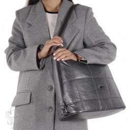 Сумка женская 69192 silver gray Velina Fabbiano-Safena в Новосибирске  фото 2