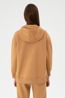 Kad_n Camel _ardonlu Kap__onlu Sweatsh_rt Sepette S_rpriz _ndirim - U.s. polo assn фото 5