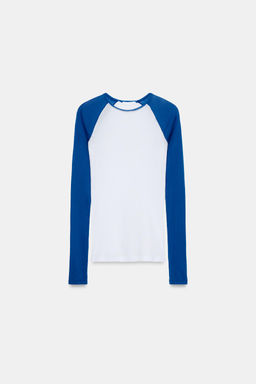 SUPIMA® LONG SLEEVE T-SHIRT - Zara фото 5