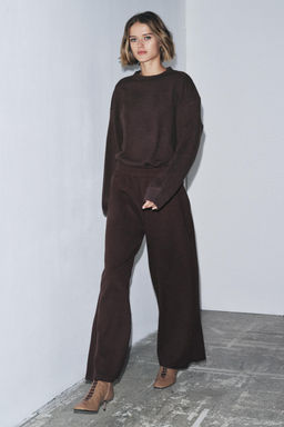 SOFT LONG SLEEVE SWEATSHIRT - Zara фото 4