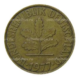 10 пфеннигов 1977 года F Германия