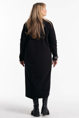 Платье-футер-длинное