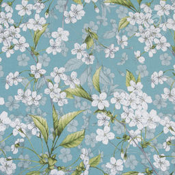 Постельное бельё Вишневый сад (бязь премиум) Евро/Пододеяльник: 1 шт. - 215*200; Простыня: 1 шт. - 220*240; Наволочка: 2 шт. - 70*70; Премиум