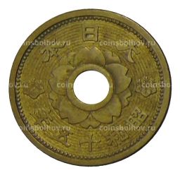 Монета 10 сен 1940 года Япония