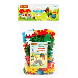 Конструктор Фермер (112 элементов) (в мешке)