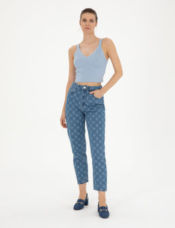 Mavi Mom Fit Jean Pantolon - Pierre cardin фото 3