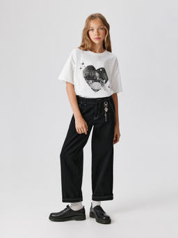 ACOOLA / Футболка детская для девочек Gulu белый  фото 2