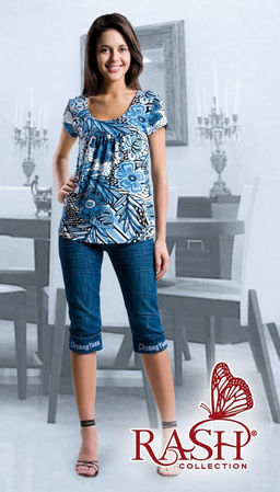 Майка "Эльза" вискоза Цвет:Микс