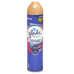 ГЛЕЙД освежитель-аэрозоль 300мл Лазурная волна и Магнолия