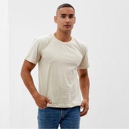 Футболка Collorista бежевая, р-р 44-46