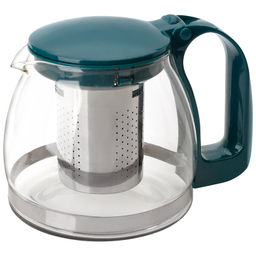 Чайник заварочный Decotto-AS-750, обьем 0.75л, с пл. ручкой, фильтр нерж, арт.910111