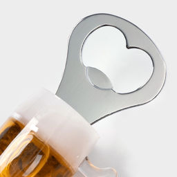 Цена за 2 шт. Открывашка Доляна «Пивная кружка», 10×5 см, цвет серебристый