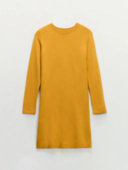 Вязаное платье мини / Zarina