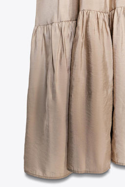 FLOWING MIDI DRESS - Zara фото 9