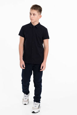 Рубашка для мальчика М224112а синий - Елена фото 6