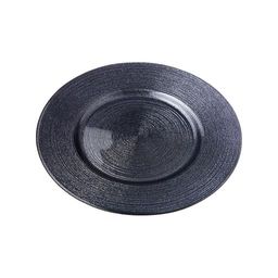 ТАРЕЛКА MIRACLE BLACK SHINY 21СМ БЕЗ УПАКОВКИ