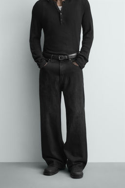 JEANS BAGGY FIT / Negro - Zara фото 2