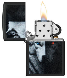 Зажигалка ZIPPO Два волка | Two Wolves 46694  фото 3