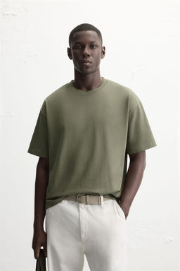 BASIC HEAVYWEIGHT T-SHIRT - Zara фото 2