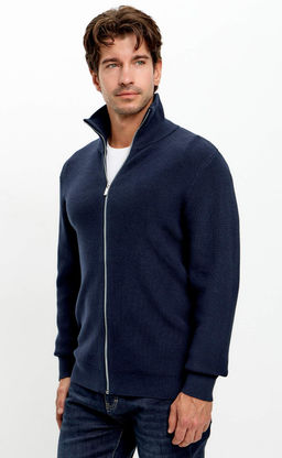 Кардиган F511-1551 navy - Fine joyce фото 9
