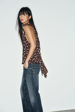 HALTER TOP WITH TIED DETAIL - Zara фото 4