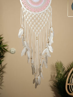 Ловец снов «Нежный тона», 32×90 см