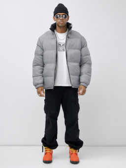 Куртка двухсторонняя мужская молодежная зимняя черного цвета 25308Ch - Mtforce фото 15