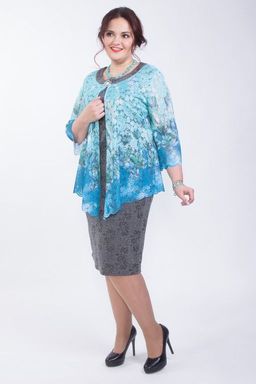 Платье П4-3695/3 - Wisell фото 5