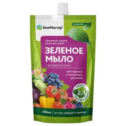 БМ Зеленое мыло с пихтовым экстрактом 350 мл (25 шт./упак.) - Био-мастер фото 2