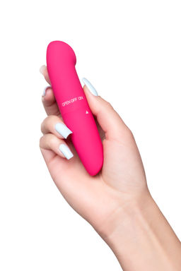 Нереалистичный вибратор Eromantica Juice, ABS пластик, розовый, 12 см  фото 5