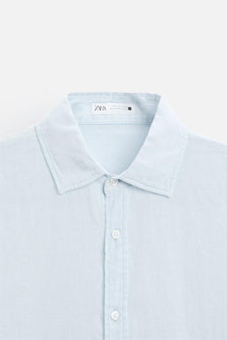 100% LINEN SHIRT - Zara фото 41