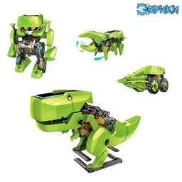 Электронный конструктор Эврики, 4 вида: робот, жук, динозавр, буровая машина, на солнечной батарее  фото 2