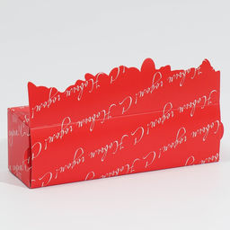 Цена за 5 шт. Коробка для макарун «С Новым годом!» 18×5.5×5.5 см