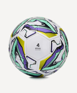 Мяч футбольный JOGEL Intro №4, белый  фото 2