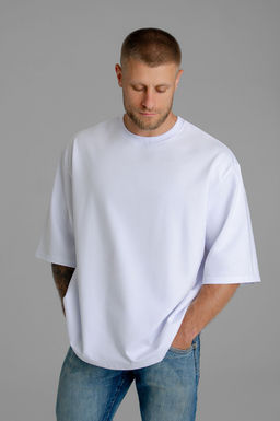 Арт. 634-02/2 Футболка мужская S,L,M,XL (4 шт) Цвет:белый - Идеал фото 6