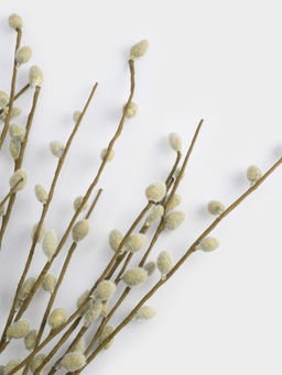 Ветка декоративная, 55 см, бумага, Верба, Interior Easter - Anna lafarg фото 2
